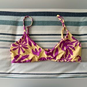 Women’s Reversible Purple Billabong Bikini Top